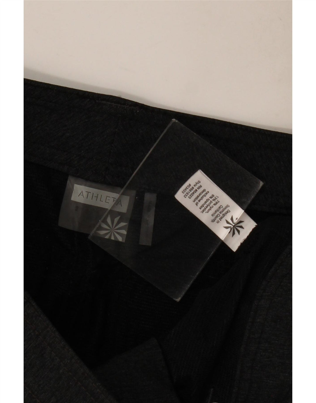 ATHLETA Womens Mini Skirt US 2 XS W30 Grey Nylon