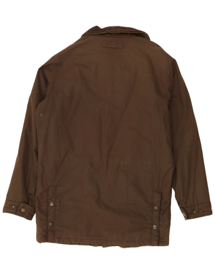 Gant Herre vokset bomuldsjakke UK 40 Large Khaki