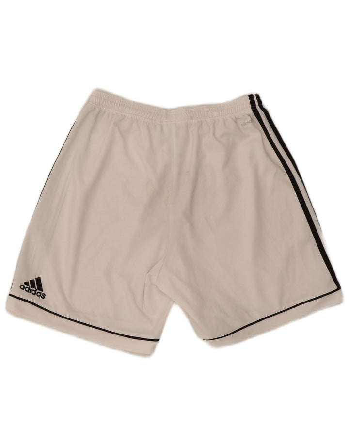 ADIDAS Mens Climalite Sport Shorts Medium  White Polyester