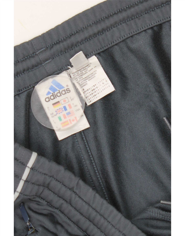 Adidas Mens Tracksuit Trousers UK 42/44 Large Grey Polyester