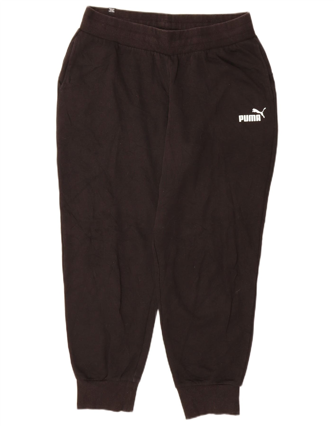 Puma Mens Tracksuit Trousers Joggers Medium  Black Cotton