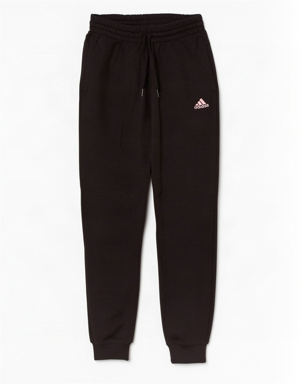 Adidas Grafisk træningsdragt bukser til kvinder Joggers UK 4/6 XS sort bomuld