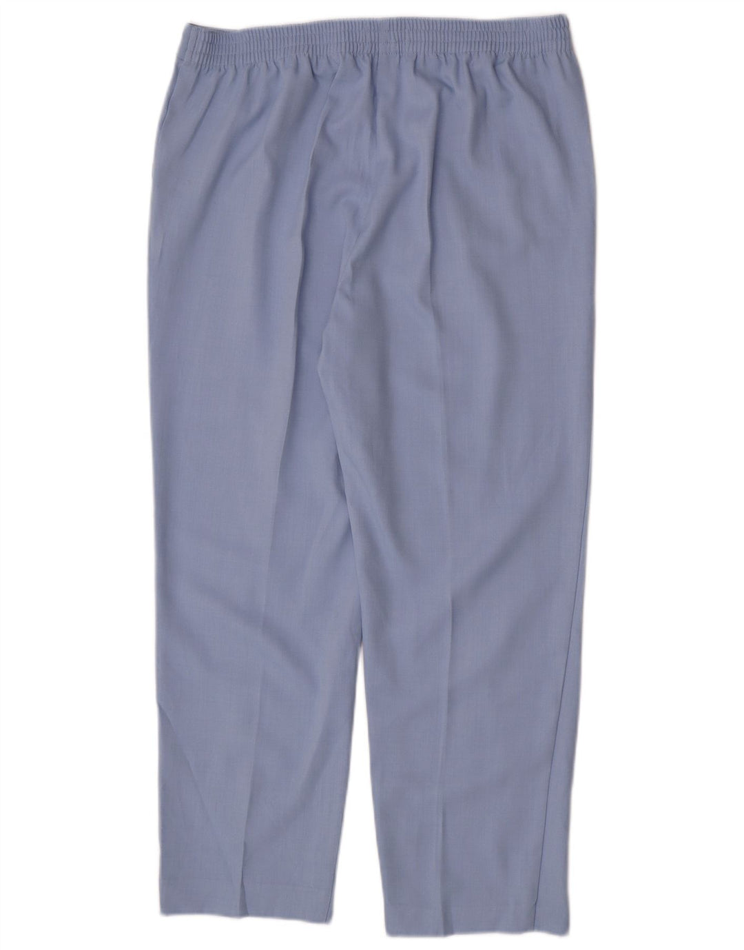 Marks & Spencer Womens Regular Fit Trousers UK 16 Large W34 L28 Blue