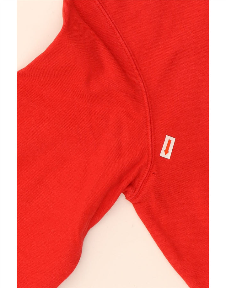 CHAMPION Mens Graphic Sweatshirt Jumper Small Red Vintage Champion and Second-Hand Champion from Messina Hembry 