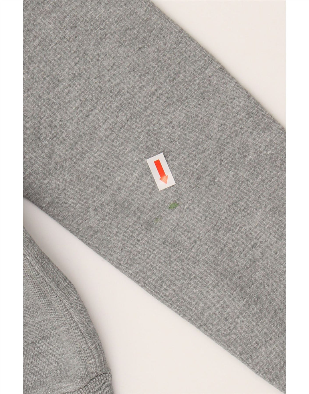 NIKE Womens Zip Neck Hoodie Jumper Size 12 Medium Grey Cotton Vintage Nike and Second-Hand Nike from Messina Hembry 