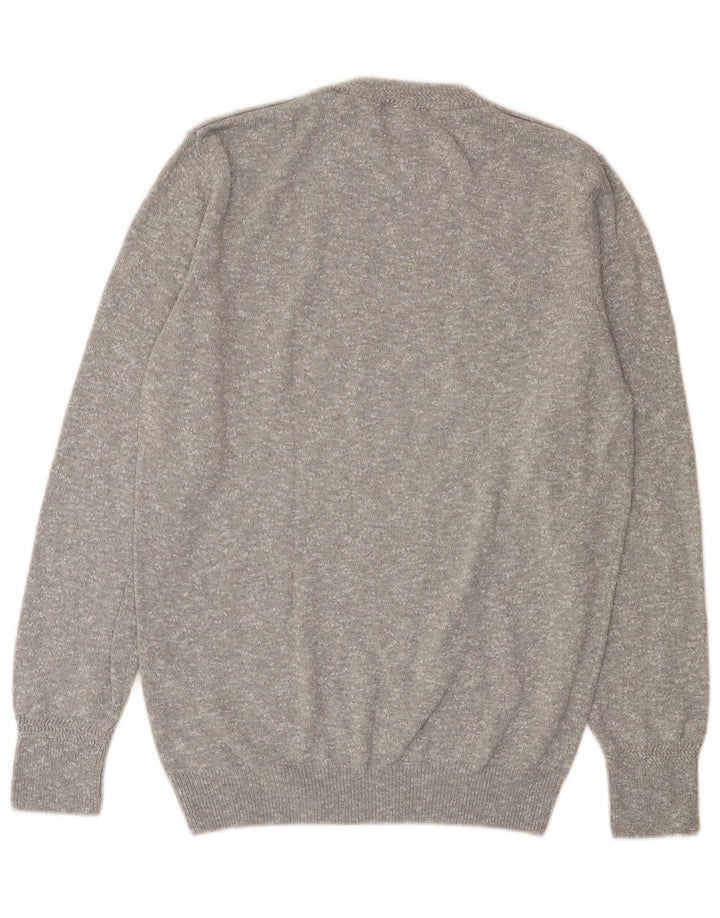 Scotch & Soda Mens Crew Neck Jumper Sweater Large Grey Flecked
