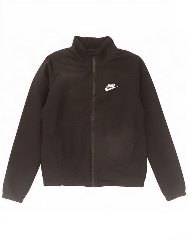 Nike Mens Tracksuit Top Jacket Medium Black Polyester