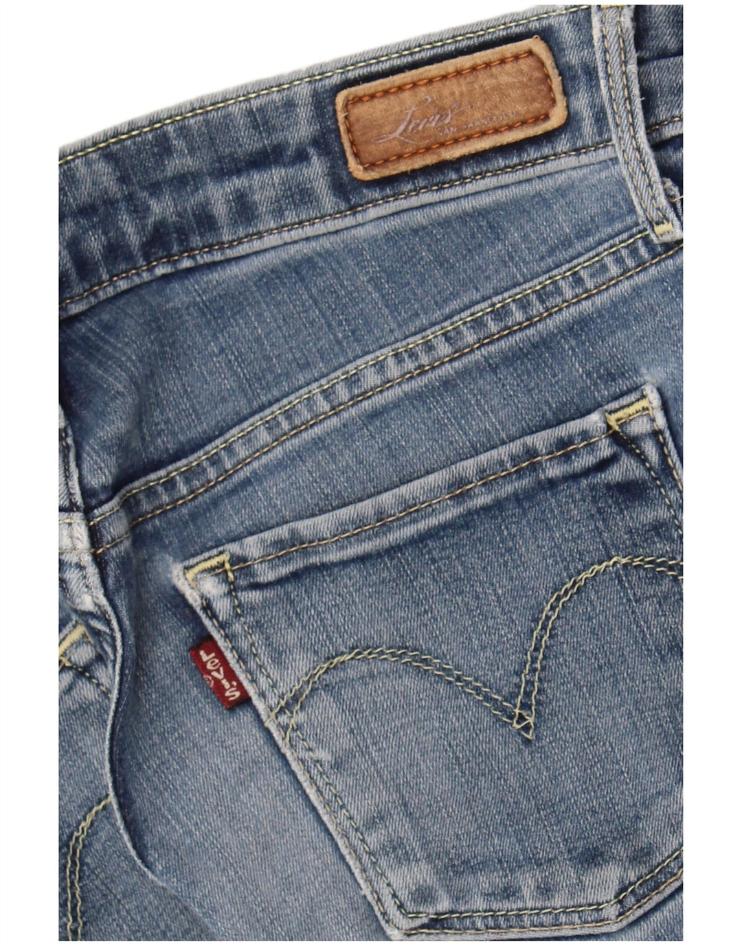 Женские джинсы скинни Levi's W28 L28 синие
