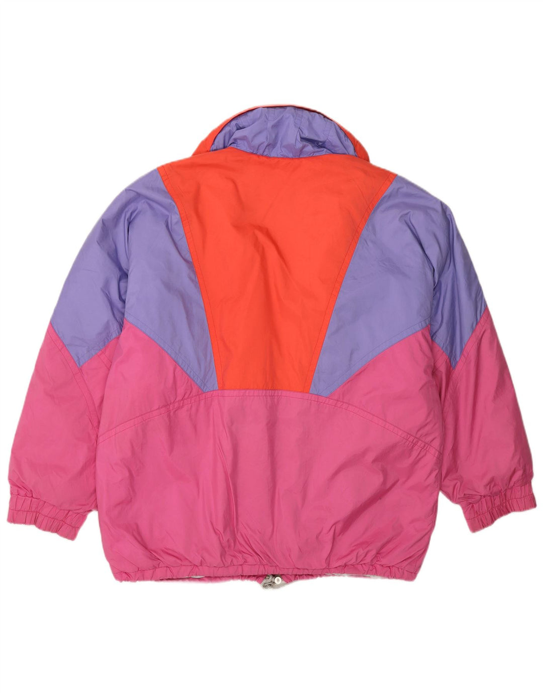 Giacca da sci oversize da donna Colmar Entrant EU 42 XL Pink Colourblock anni '90
