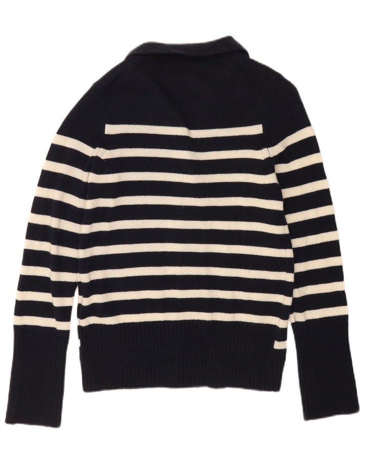 Marks & Spencer Womens Autograph Cardigan Sweater UK 8 Small Navy Blue
