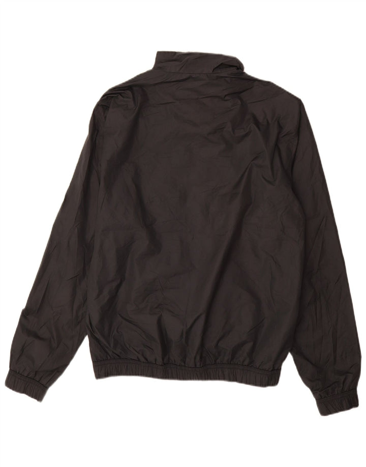 Jack & Jones Mens Tracksuit Top Jacket Medium Black Polyester