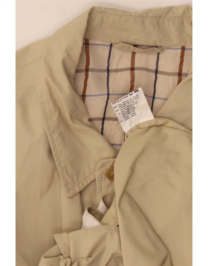 Aquascutum Gabardina Hombre IT 50 Large Poliamida Beige