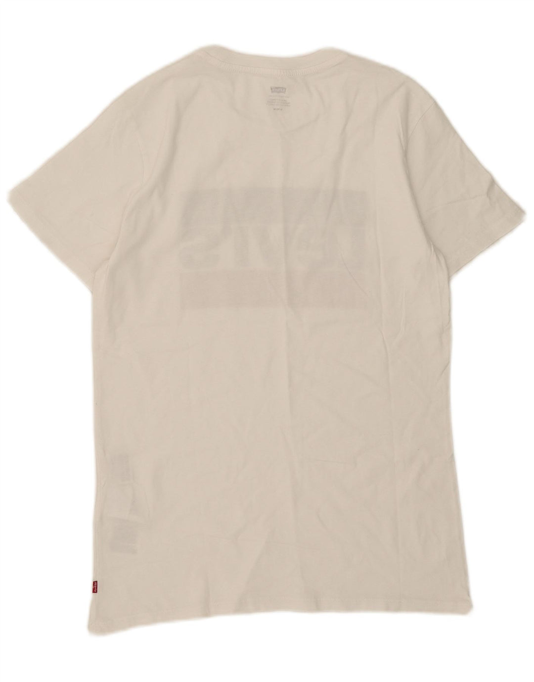 T-shirt grafica da uomo Levi's Top in cotone bianco medio