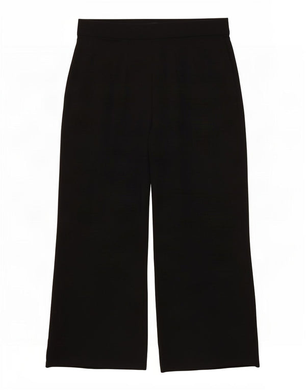 Pantaloni casual larghi da donna Marks & Spencer UK 16 Large W34 L28 neri