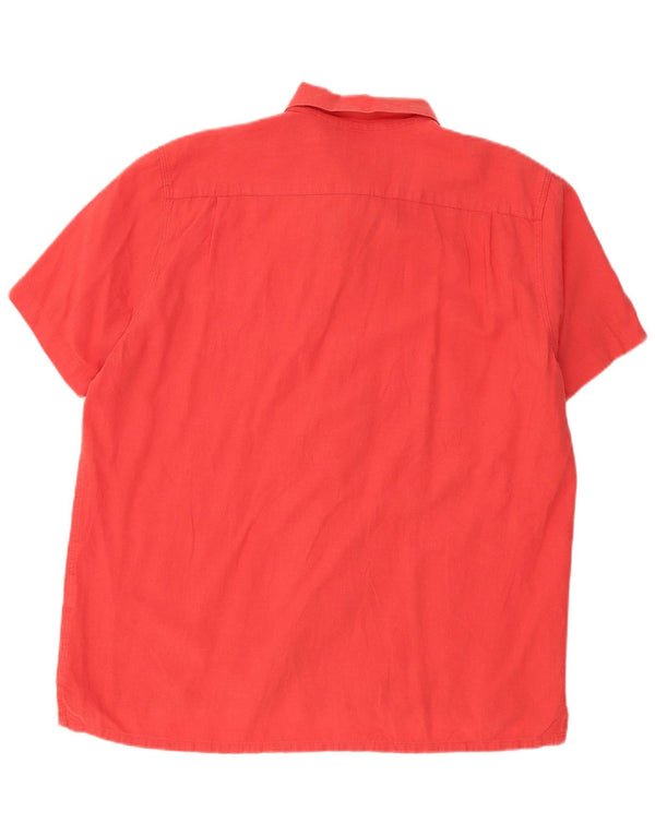 Levi's Mens Short Sleeve Shirt XL Red
