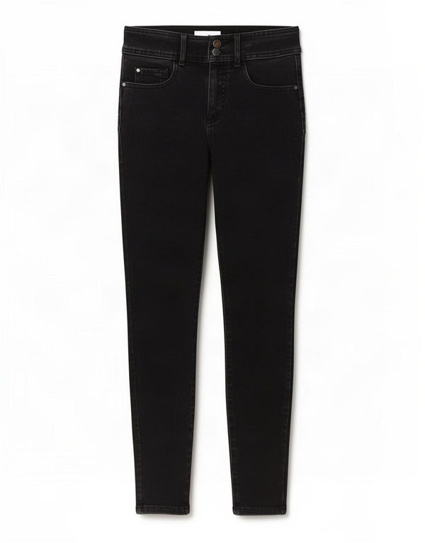 Guess Damen Skinny Jeans W29 L28 Graues Lyocell