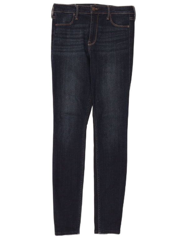 Hollister Damen High Rise Jegging Jeans US 7 Medium W28 L30 Marineblau