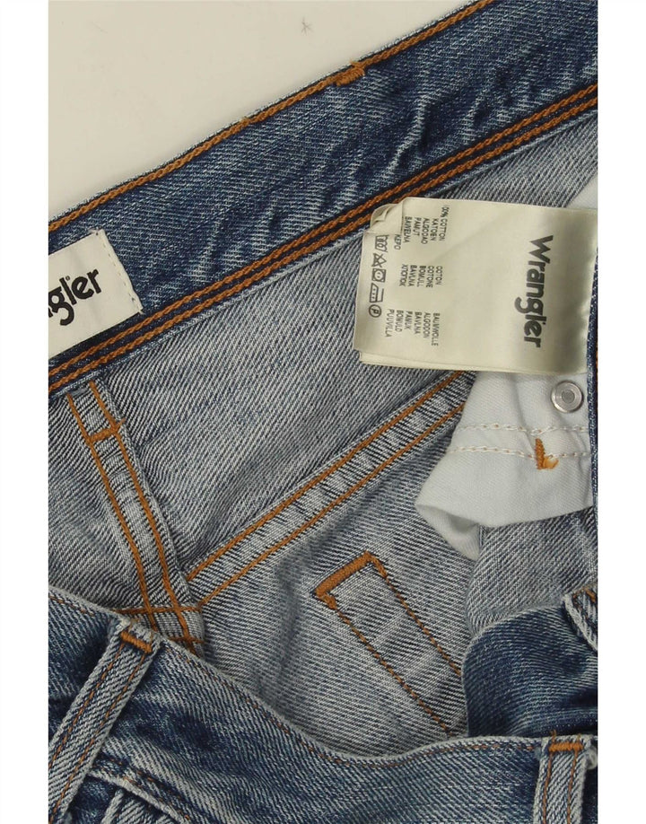 Wrangler Mens Texas Straight Jeans W34 L30 Blue Cotton
