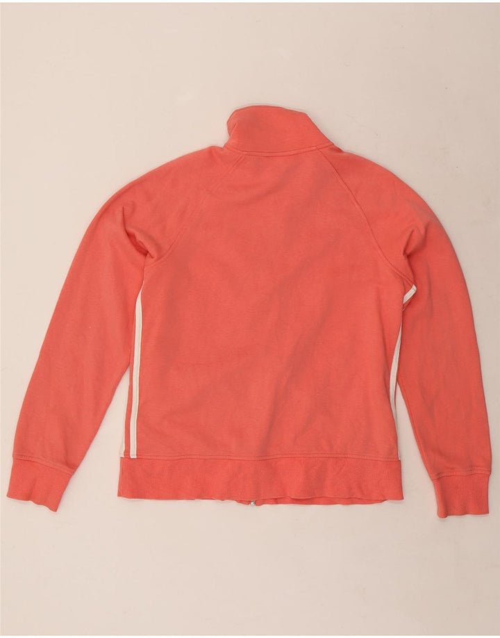 Adidas Womens Tracksuit Top Jacket UK 14 Medium  Pink Cotton