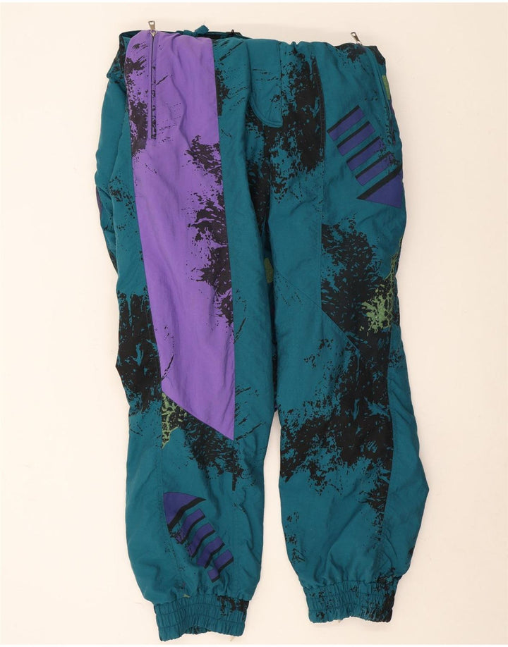 Vintage muški skijaški kombinezon IT 50 Medium Blue Tie Dye poliamid