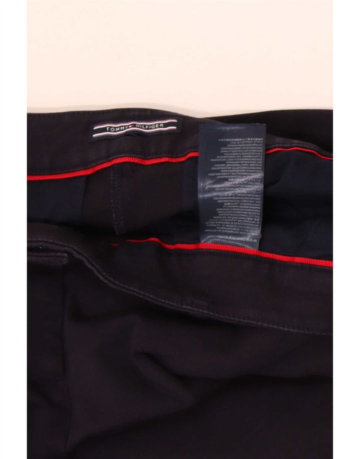 Pantaloncini chino da donna Tommy Hilfiger W30 cotone blu navy medio