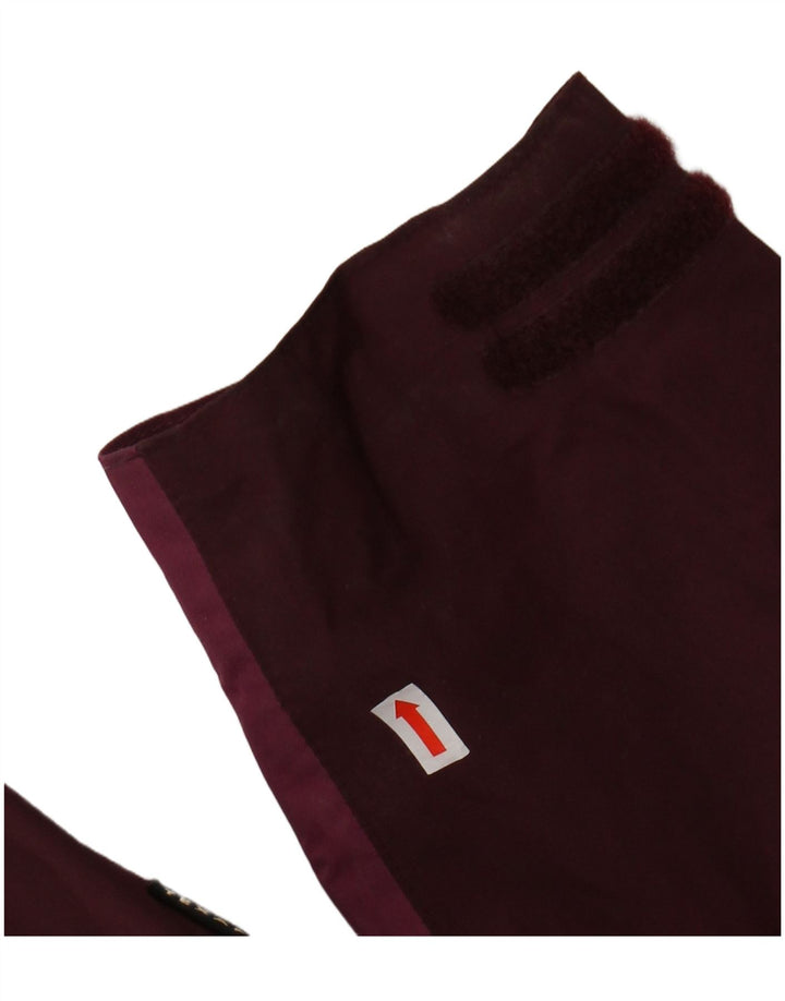 JACK WOLFSKIN Womens Oversized Rain Jacket UK 18/20 XL Burgundy