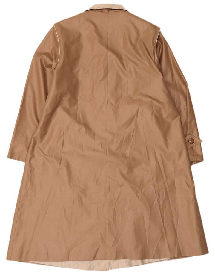 Claude Havrey Dame Overfrakke UK 16 Stor Brun Polyester