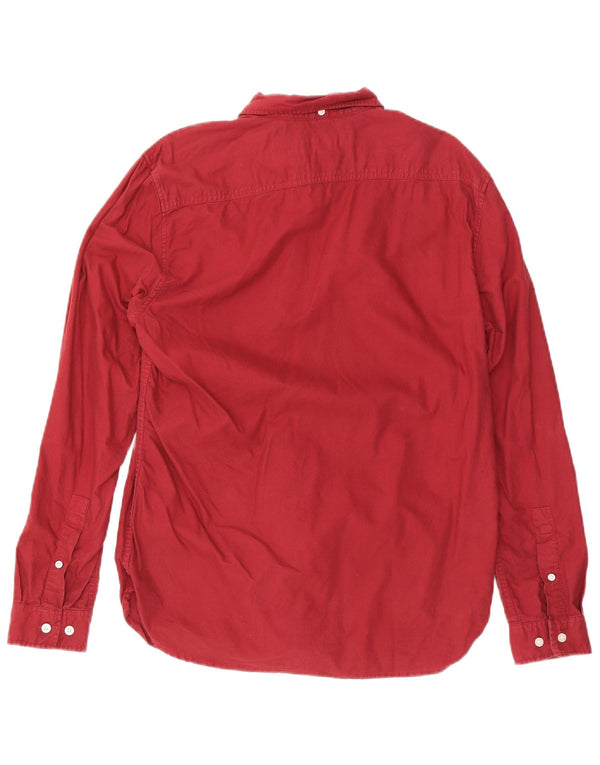 Jack Wills Mens Shirt Medium Red