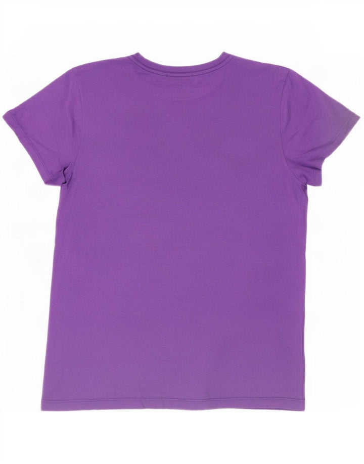 Under Armour Herre grafisk T-shirt Top Medium Lilla Bomuld