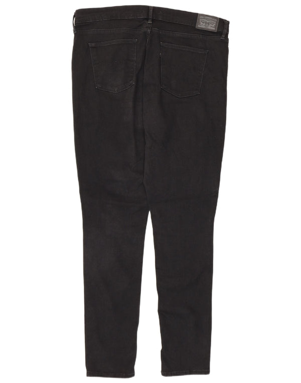 Levi's Womens 311 Shaping Skinny Jeans W34 L32 Sort bomuld