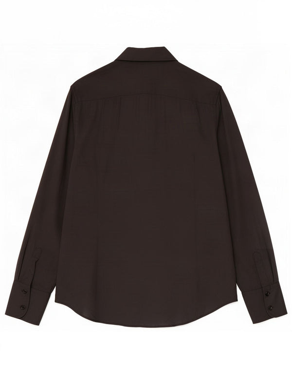 Energie Mens Shirt Large Black Viscose