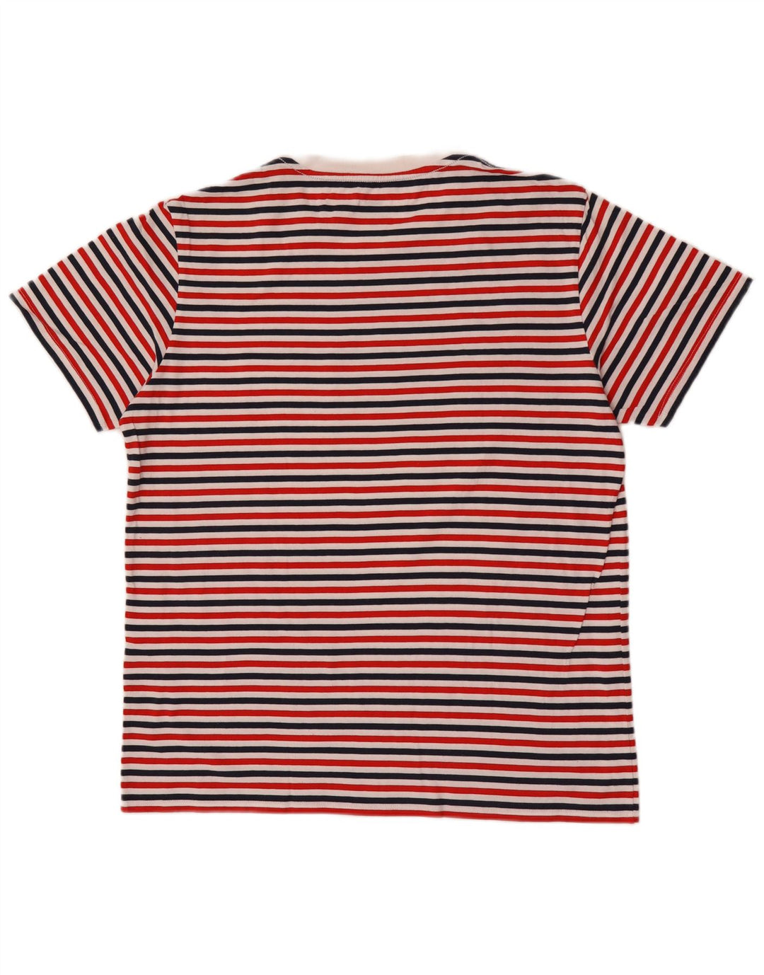Camiseta masculina Levi's Top grande de algodão listrado multicolorido