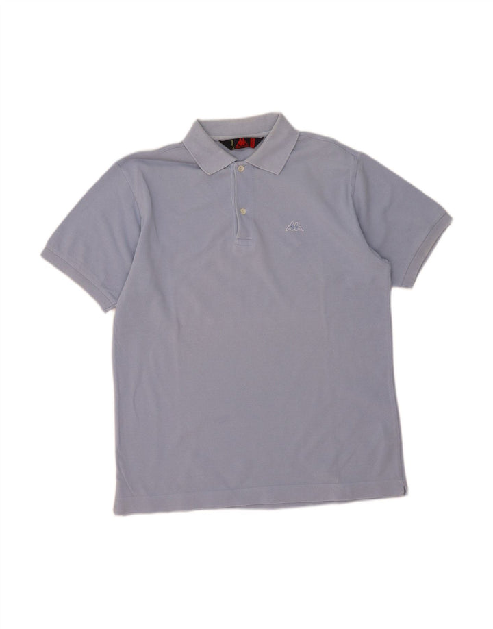 KAPPA Mens Regular Fit Polo Shirt Medium Blue Cotton