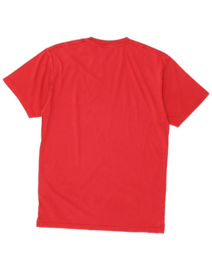 Vans Herre Classic Fit T-Shirt Top Medium Rød Bomuld