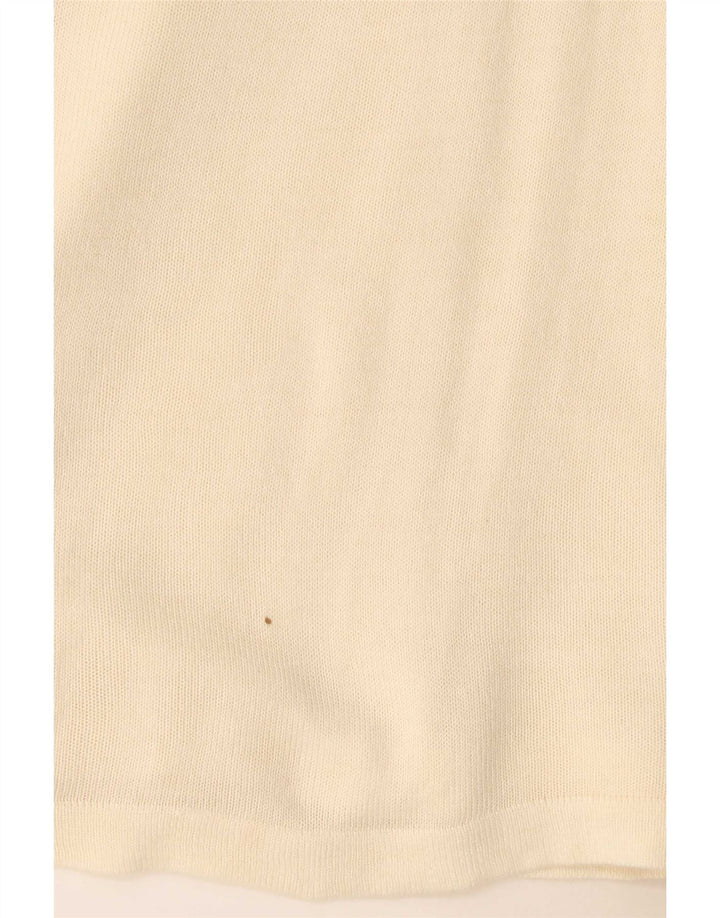 Marks & Spencer Damen Top Langarm UK 16 Large Beige Acryl