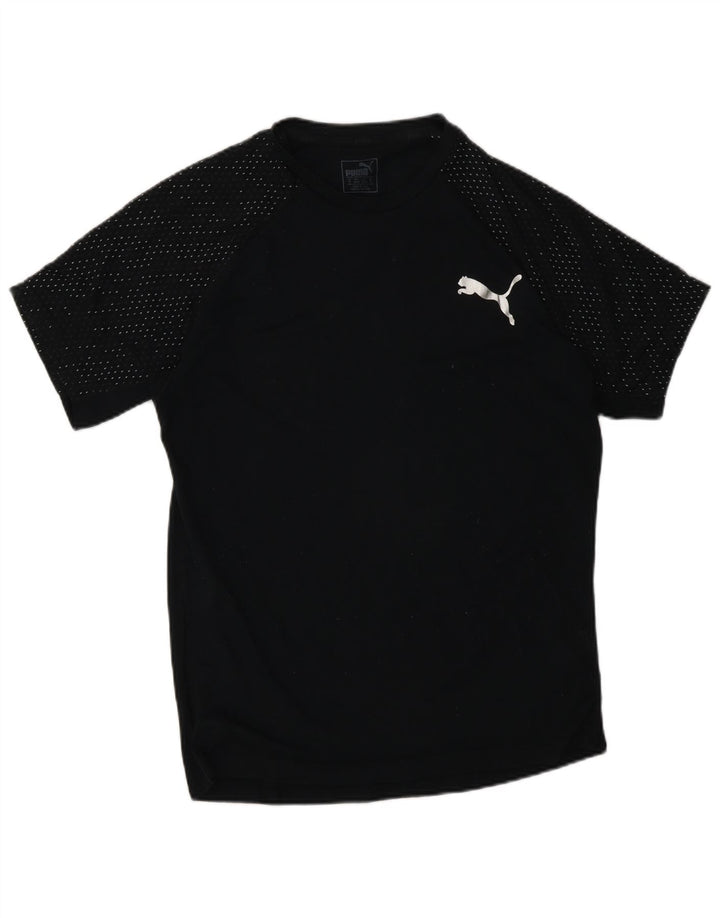 Puma Herren T-Shirt Top Medium Schwarz Polyester
