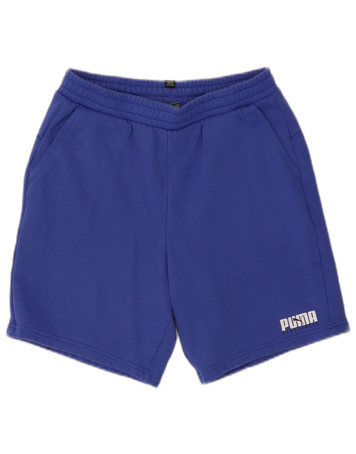 Puma Boys Sport Shorts 15-16 Years  Blue Cotton
