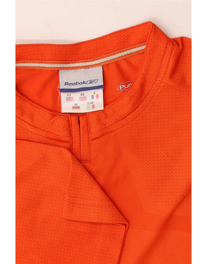 Reebok Herre T-Shirt Top XS Orange