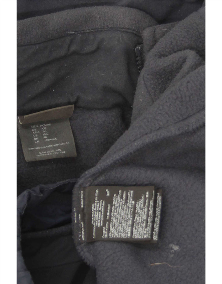 Jack Wolfskin Mens Windbreaker Jacket UK 48 2XL Navy Blue Polyester