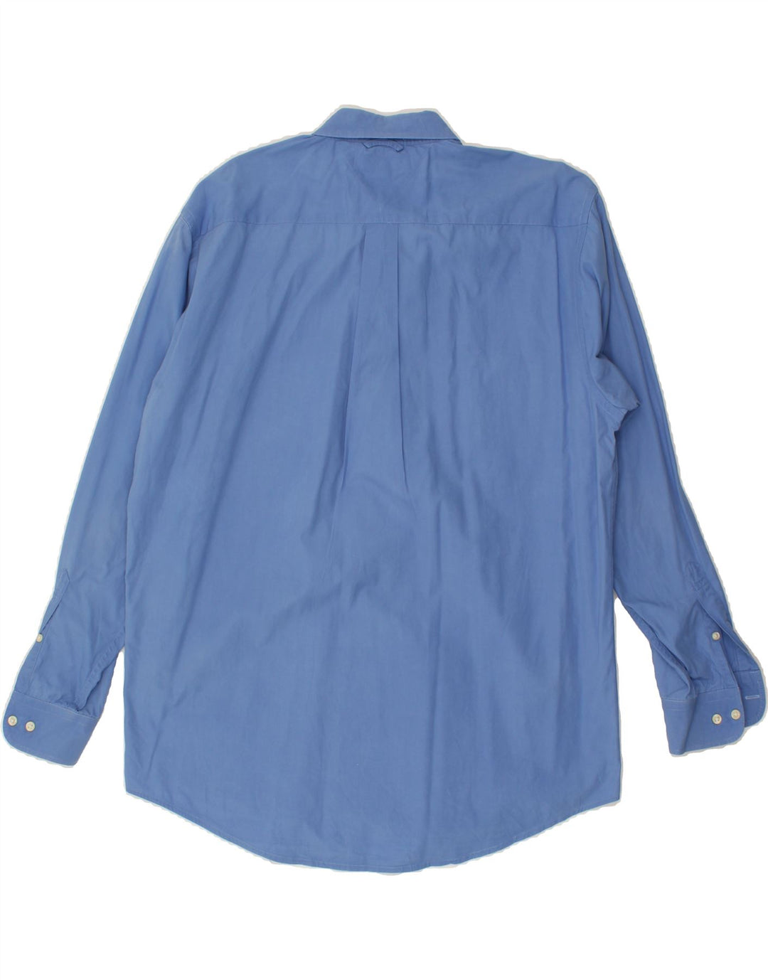 TOMMY HILFIGER Mens Shirt Large Blue Cotton Vintage Tommy Hilfiger and Second-Hand Tommy Hilfiger from Messina Hembry 