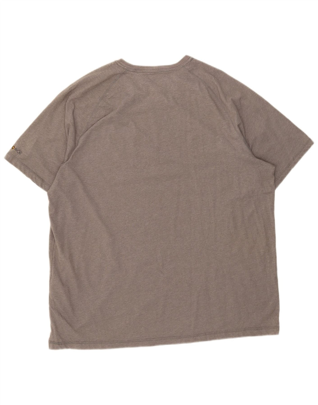 Carhartt Mens Relaxed Fit T-Shirt Top XL Grey Polyester