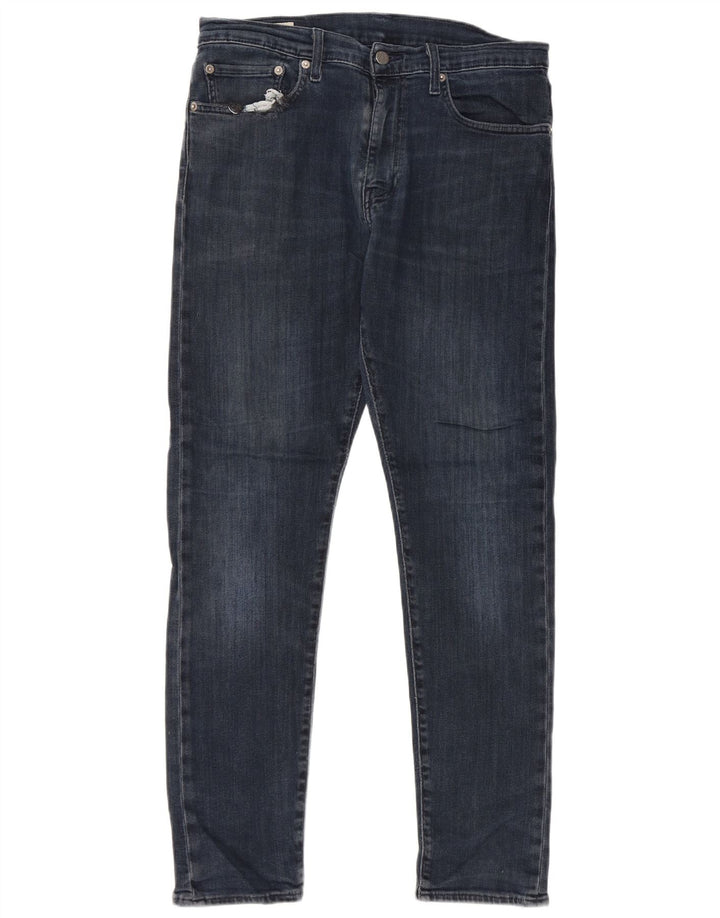 LEVI'S Mens Skinny Jeans W32 L32  Blue Cotton