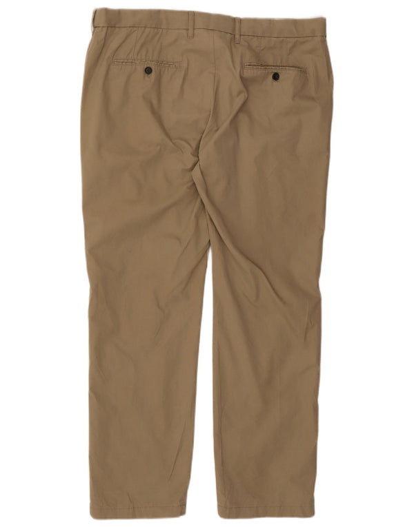 Marks & Spencer Mens Heritage Regular Fit Chino Trousers W40 L31 Beige