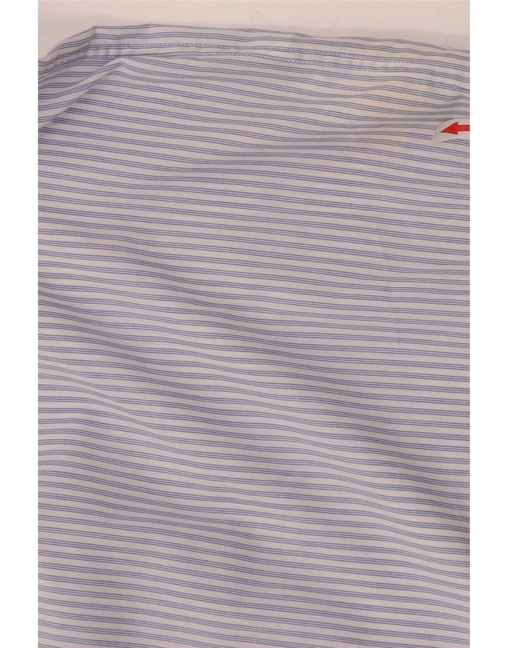 Camicia M&Co da uomo vestibilità regolare, classica in cotone a righe blu grande