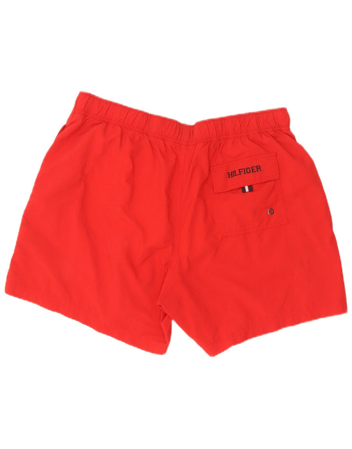 Tommy Hilfiger Mens Swimming Shorts Large  Red