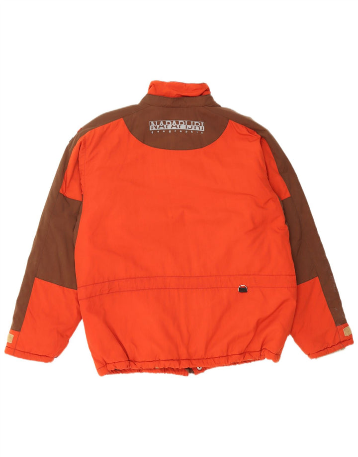 NAPAPIJRI Boys Geographic Windbreaker Jacket 15-16 Years Orange