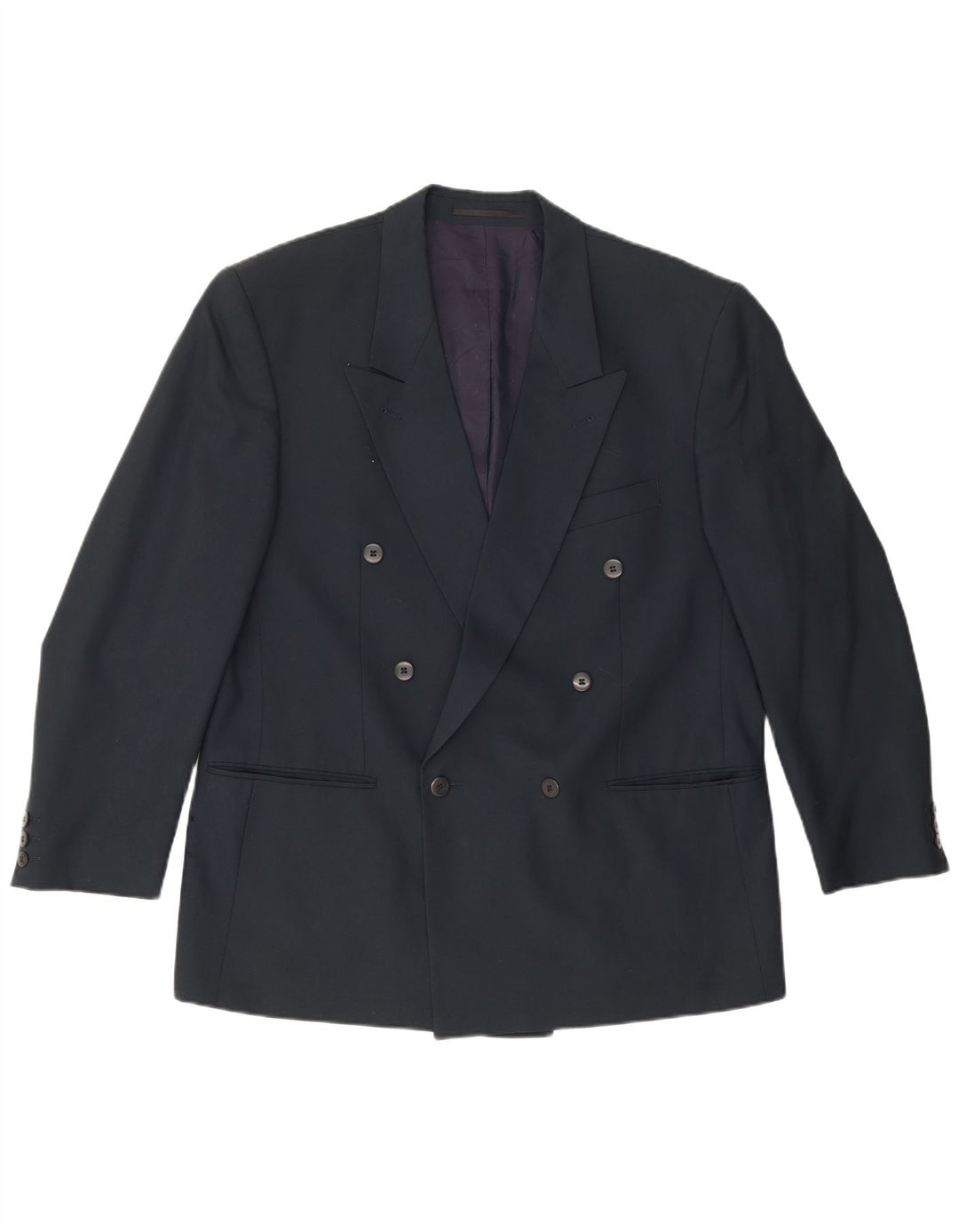 DIGEL Herre dobbeltradet blazerjakke UK 40 Large Navy Blue New Wool