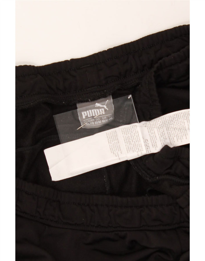 PUMA Mens Tracksuit Trousers Joggers 2XL  Black Polyester Vintage Puma and Second-Hand Puma from Messina Hembry 