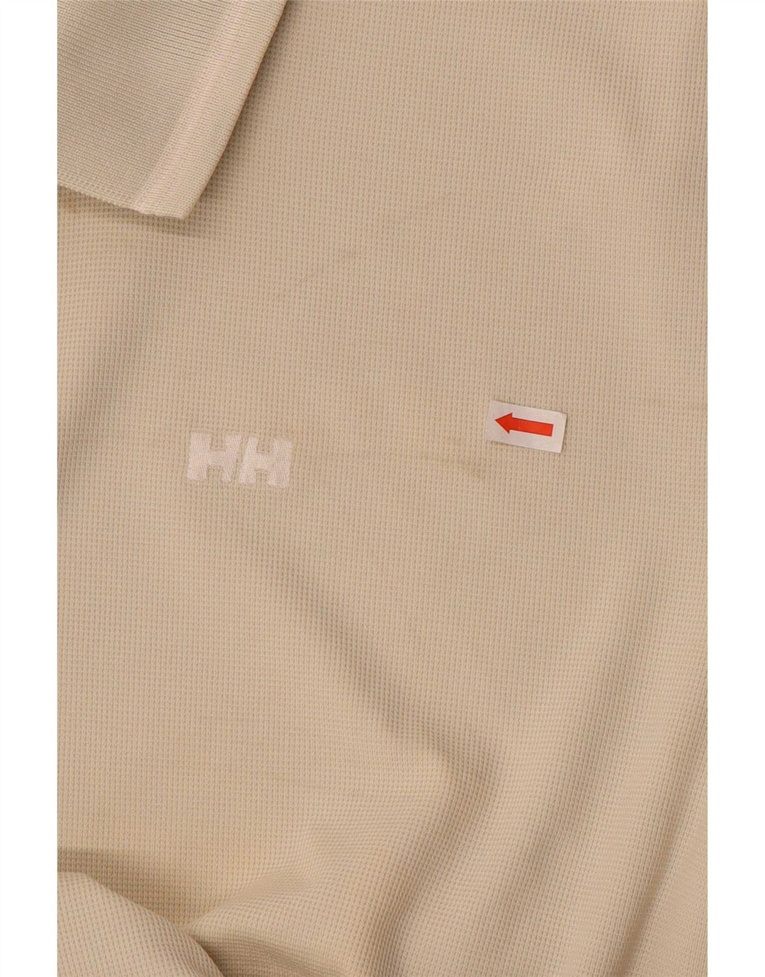 Helly Hansen Mens Polo Shirt Large Beige