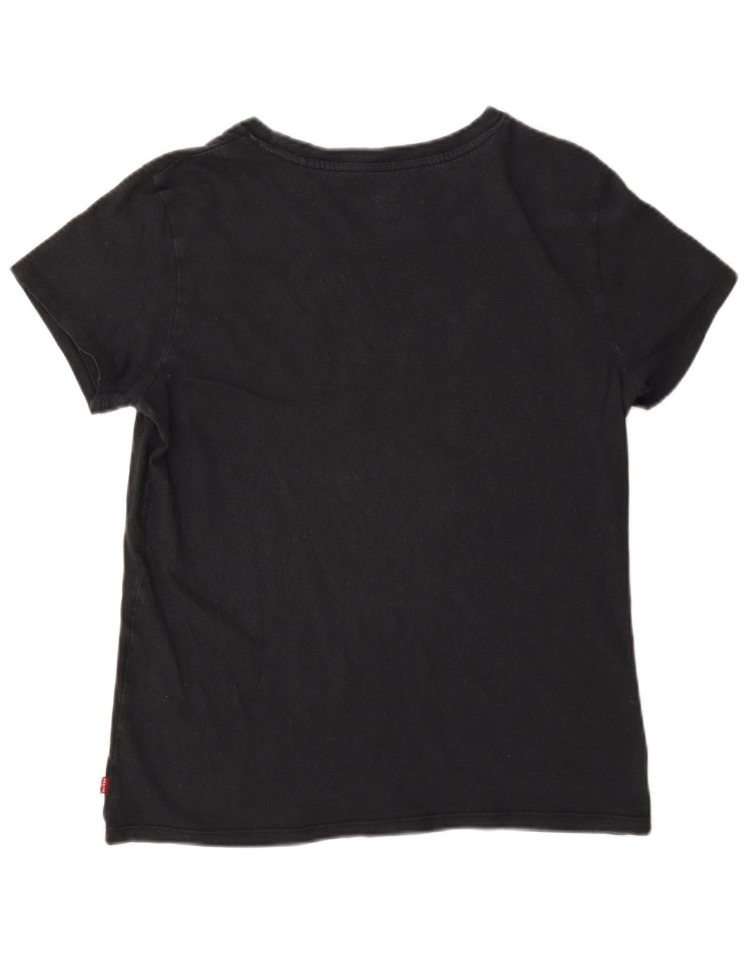 Levi's Dame Grafisk T-Shirt Top UK 14 Medium Sort